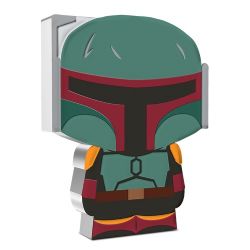 STAR WARS: THE BOOK OF BOBA FETT -  CHIBI® COINS COLLECTION - THE BOOK OF BOBA FETT™ SERIES: BOBA FETT™ -  2022 NEW ZEALAND COINS 01