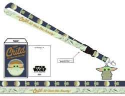 STAR WARS -  THE CHILD - BLUE LANYARD -  THE MANDALORIAN