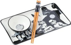 STAR WARS -  THE EMPIRE 3-PIECES CERAMIC SUSHI SET