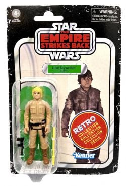 STAR WARS -  THE EMPIRE STRIKES BACK - LUKE SKYWALKER (BESPIN) FIGURINE (3.75