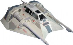 STAR WARS -  THE EMPIRE STRIKES BACK - REBEL ARMORED SNOWSPEEDER VEHICULE, NO BOXE -  THE VINTAGE COLLECTION