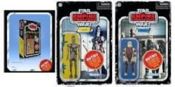 STAR WARS -  THE EMPIRE STRIKES BACK - SPECIAL BOUNTY HUNTER DENGAR AND IG-88 2-PACK FIGURINES -  RETRO COLLECTION