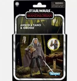 STAR WARS -  THE MANDALORIAN - DELUXE AHSOKA TANO & GROGU ACTION FIGURES (3.75