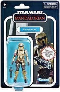 STAR WARS -  THE MANDALORIAN - SHORETROOPER (CARBONIZED) FIGURINE (3.75