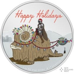 STAR WARS: THE MANDALORIAN -  STAR WARS™ SEASON'S GREETINGS (2024) -  2024 NEW ZEALAND COINS 05