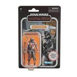 STAR WARS -  THE MANDALORIAN - THE MANDALORIAN FIGURINE (CARBONIZED) (3.75