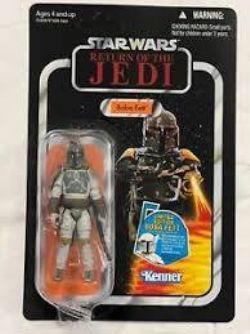 STAR WARS -  THE RETURN OF THE JEDI - BOBA FETT FIGURINE (3.75