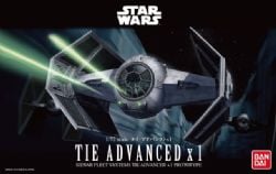 STAR WARS -  TIE ADVANCED X1 - 1/72 SCALE -  STAR WARS: A NEW HOPE