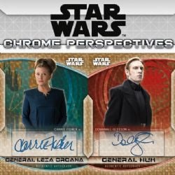 STAR WARS -  TOPPS CHROME PERSPECTIVES - RESISTANCE VS THE FIRST ORDER 2020 (P6/B18/C12)