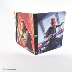 STAR WARS UNLIMITED -  18 POCKET PORTFOLIO - QUI-GON JINN & DARTH MAUL (20 PAGES) -  GAMEGENIC