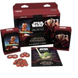 STAR WARS UNLIMITED -  CRÉPUSCULE DE LA RÉPUBLIQUE - KIT DE DÉMARRAGE POUR 2 JOUEURS (FRENCH)