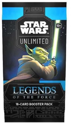 STAR WARS UNLIMITED -  LEGENDS OF THE FORCE - DRAFT BOOSTER PACK (P16/B24)(ENGLISH)