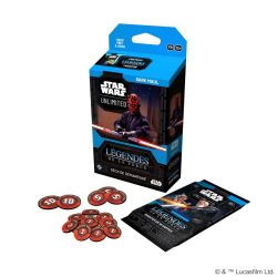 STAR WARS UNLIMITED -  LES LÉGENDES DE LA FORCE - DARK MAUL DECK DE DÉMARRAGE (FRENCH)