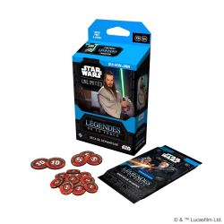 STAR WARS UNLIMITED -  LES LÉGENDES DE LA FORCE - QUI-GON JINN DECK DE DÉMARRAGE (FRENCH)