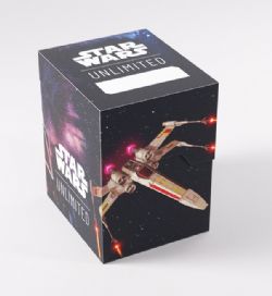 STAR WARS UNLIMITED -  PLASTIC DECK BOX - X-WING (60) -  GAMEGENIC