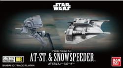 STAR WARS -  VEHICLE MODEL 008 AT-ST & SNOWSPEEDER