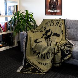 STAR WARS -  WARRIORS OF MANDALORE'S TAPESTRY BLANKET