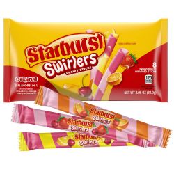 STARBURST -  SWIRLERS CHEWY STICKS (84.0G)