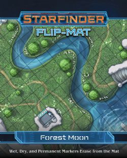 STARFINDER -  FLIP-MAT -FOREST MOON -  FLIP-MAT