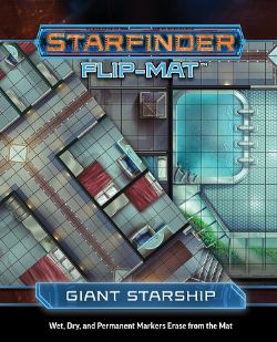 STARFINDER -  FLIP-MAT -GIANT STARSHIP -  FLIP-MAT