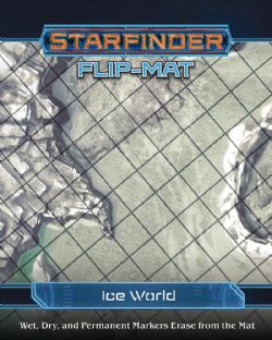 STARFINDER -  FLIP-MAT -ICE WORLD -  FLIP-MAT