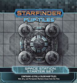 STARFINDER -  FLIP-TILES - SPACE STATION STARTER SET -  FLIP-TILES