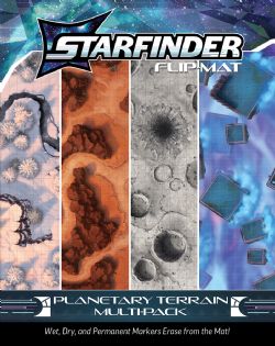 STARFINDER -  PLANETARY TERRAIN MULTI-PACK -  FLIP-MAT