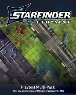 STARFINDER -  PLAYTEST MULTI-PACK -  FLIP-MAT