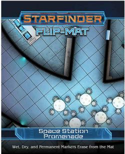 STARFINDER -  SPACE STATION PROMENADE -  FLIP-MAT