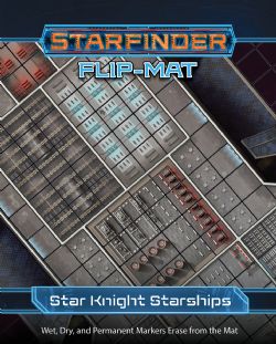 STARFINDER -  STAR KNIGHT STARSHIPS -  FLIP-MAT