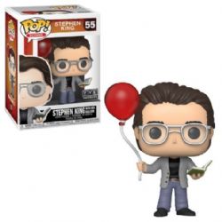 STEPHEN KING -  POP! VINYL FIGURE OF STEPHEN KING WITH RED BALLOON (4 INCH) 55