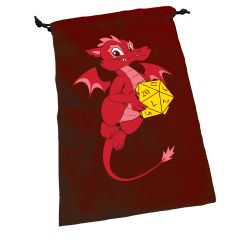 STEVE JACKSON GAMES -  DICE BAG - DRAGON 2ND -  DICE BAG