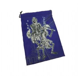 STEVE JACKSON GAMES -  DICE BAG - SKELETONS -  DICE BAG