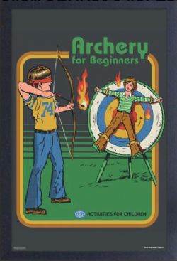 STEVEN RHODES -  ARCHERY FOR BEGINNERS - PICTURE FRAME (13