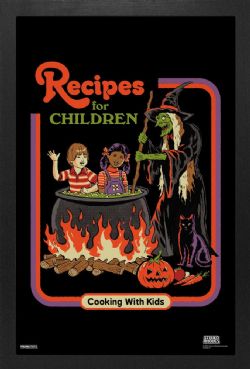STEVEN RHODES -  RECIPES FOR CHILDREN - FRAMED PICTURE  (13