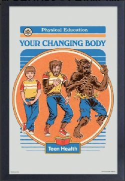 STEVEN RHODES -  YOUR CHANGING BODY - PICTURE FRAME (13