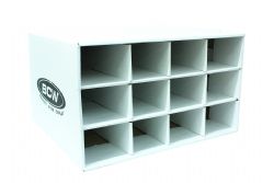 STORAGE FOR CARDBOARD BOX OF 800 CARDS (12)