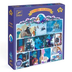 STORY PUZZLE -  BEAUTY AND THE BEAST (100 PIECES) - 5+