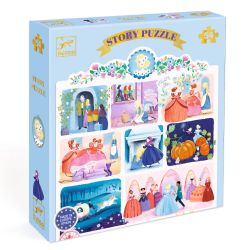 STORY PUZZLE -  CINDERELLA (54 PIECES) - 4+