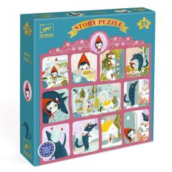 STORY PUZZLE -  LITTLE RED RIDING HOOD (35 PIECES) - 3+