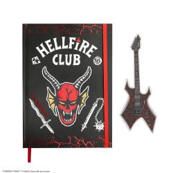 STRANGER THINGS -  HARDCOVER NOTEBOOK - HELLFIRE CLUB