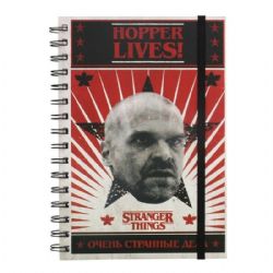 STRANGER THINGS -  HOPPER LIVES ! NOTEBOOK