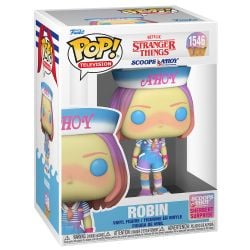 STRANGER THINGS -  POP! VINYL FIGURE OF ROBIN (4 INCH) -  SCOOPS AHOY 1546