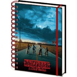 STRANGER THINGS -  SPIRAL NOTEBOOK - 3D FRONT