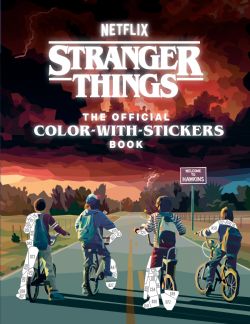 STRANGER THINGS -  THE OFFICIAL COLOR-WITH-STICKERS BOOK (ENGLISH V.)
