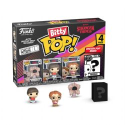 STRANGER THINGS -  TINY POP! STRANGER THINGS PACK OF 4 (DEMOGORGON, WILL, BARB AND MYSTERY) -  BITTY POP!