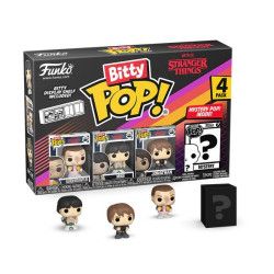 STRANGER THINGS -  TINY POP! STRANGER THINGS PACK OF 4 (ELEVEN WHIT WAFFLES, MIKE, JONATHAN AND MYSTERY) -  BITTY POP!