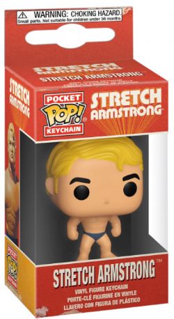 STRETCH ARMSTRONG -  POP! VINYL KEYCHAIN OF STRETCH ARMSTRONG (2 INCH) -  RETRO TOYS