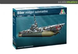 SUBMARINE -  BIBER MIDGET SUBMARINE - 1/35 -  ITALERI