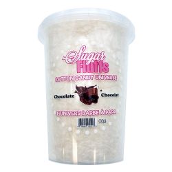 SUGAR FLUFFS -  CHOCOLAT COTTON CANDY (18 OZ)